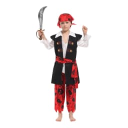 Halloween Viking Pirate Costume Medieval Retro Pirate Captain Showing Suit Carnival Party Nightclub Bar Dress Up No Props