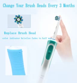 Original Oral B Vitality Electric Toothbrush Smart Timer Adult Toothbrushes Waterproof Inductive Rechargeable Oralb Deep Clean