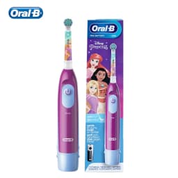 Oral-B Kid's Electric Toothbrush Battery Powered Rotation Tooth Brush Oral Dental Clean with 2 Minutes Timer For Children Age 3+