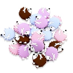 Cute-idea 10pcs/lot Silicone Teether Beads Food Grade Animal Chewable Beads DIY Pacifier Chain Toys Accessories Baby Product