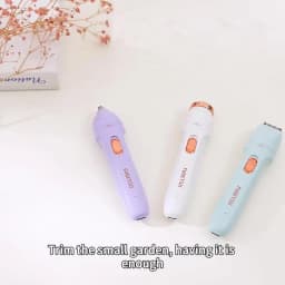3 in 1 Electric Shaver for Women Bikini Trimmer Facial Shaver Underarm Leg Hair Remover Portable Painless Epilator