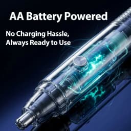 AUTHONE 3 in 1 Electric Nose Ear Hair Trimmer for Men All Purpose Beauty Set Painless Trimming Nose Hair Beard Eyebrow Trimming