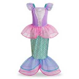 Girls Dress Up Set Kids Mermaid Cosplay Costume Arabian Princess Fancy Clothes Accessories Book Week Halloween Party Outfit