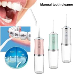 2026 Powerful Water Oral Irrigation Irrigator Ipx7 USB PortableJet Tools Pick Teeth 200ML 4 Nozzles Mouth Oral Cleaning Agents
