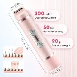 Female 2‑in‑1 Body Grooming Tool, Dual‑head Electric Shaver, Nice New Year Gift for Hair Removal Needs