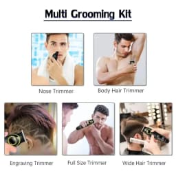 Hair Clipper Km-696 Km-691 Professional Hair Trimmer Electric Nose Beard Trimmer Razor 5 in 1 Hair Cutting Machine Trimer Cutter