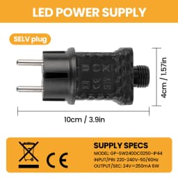 Outdoor String Lights with 24V EU Plug 8-35M/12-60 G40 Bulbs IP44 Waterproof Patio Lights Shatterproof Hanging Connectable G40 Globe LED Garland String Lights for Garden Patio Coffee Party Terrace Decor