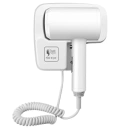 2026 New Five Star Hotel Specific Wall Mounted Non Perforated High Wind Speed Drying Household Bathroom Hair Dryer US/UK/EU