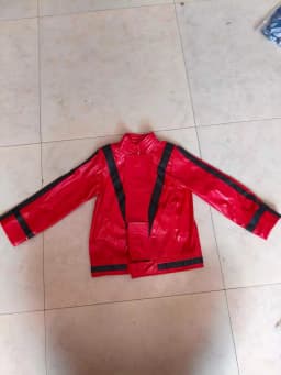 Halloween Boys Retro Singer Striped Jacket Kids Party Stage Cosplay Outerwear
