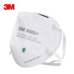50Pcs/bag 3M KN95 Face Mask 9501+/9502+ Original Adult Reusable Earloop Headband Approved Wide Soft Band Particles Filtering 95%
