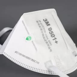 50Pcs/bag 3M KN95 Face Mask 9501+/9502+ Original Adult Reusable Earloop Headband Approved Wide Soft Band Particles Filtering 95%