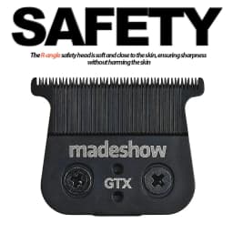 Professional Electric Hair Clipper Blade Replaced Madeshow M10 M11 R77F R55F 2020C 2020T VGR V003 POP Barbers P700 P800 Trimmer