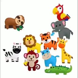 Woodland Animals Craft Kit Forest Creatures DIY Sewing Felt Plush Animals for Kids Beginners Educational Sewing Set Girl Art Toy