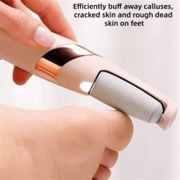 Cordless Rechargeable Electric Callus Remover, Foot File for Dry Coarse Skin Removal on Heels, for Women & Men