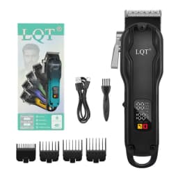 New High Quality Professional Men's Hair Clipper - High-Power Adjustable Wireless Hair Trimmer - Zero-Gap Trimmer Kit Boyfriend