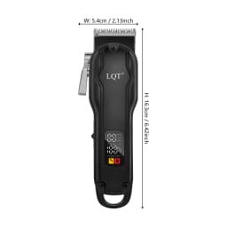 New High Quality Professional Men's Hair Clipper - High-Power Adjustable Wireless Hair Trimmer - Zero-Gap Trimmer Kit Boyfriend