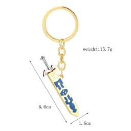 Game Peripherals The Legend of Zelda Skyward Sword Llavero Colgante Collar para Hombre Game Fans Necklace