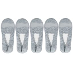 5 Pairs Socks Women's Lace Invisible Short No-Show Ankle Foot Summer Cotton Transparent White Low Cut Boat Sock