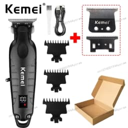 Kemei Hair Clipper Km-1995 Km-2293 Km-TX10 Barber Blading Hair Cutting Machine Clipper Grooming Cordless Rechargeable Shaver