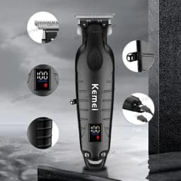 Kemei Hair Clipper Km-1995 Km-2293 Km-TX10 Barber Blading Hair Cutting Machine Clipper Grooming Cordless Rechargeable Shaver
