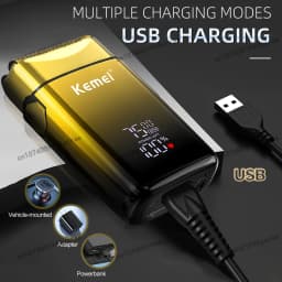 Kemei Hair Clipper Km-1995 Km-2293 Km-TX10 Barber Blading Hair Cutting Machine Clipper Grooming Cordless Rechargeable Shaver