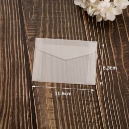 50pcs/lot Translucent Envelopes for Wedding Invitation European Style Sulfuric Acid Paper Envelope Business Storage Bag Envelope