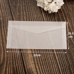 50pcs/lot Translucent Envelopes for Wedding Invitation European Style Sulfuric Acid Paper Envelope Business Storage Bag Envelope