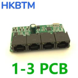 HKBTM 4 Port PoE Extender Waterproof Poe Repeater for IP Port Transmission Extender for POE Switch NVR IP Camera