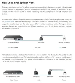 HKBTM 4 Port PoE Extender Waterproof Poe Repeater for IP Port Transmission Extender for POE Switch NVR IP Camera