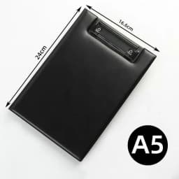 PU Leather Clipboard A4 Conference Folder Writing Pad High Quality Padfolio A5 Foldable Clipboard With Storage