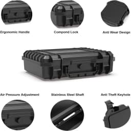 Waterproof Hard Carry Case Bag Tool Case Safety Instrument Equipment Toolbox Storage Box Organizer Safety Protector Organizer