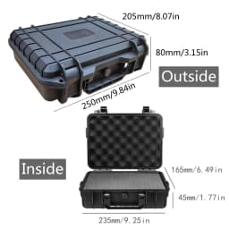 Waterproof Hard Carry Case Bag Tool Case Safety Instrument Equipment Toolbox Storage Box Organizer Safety Protector Organizer