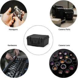 Waterproof Hard Carry Case Bag Tool Case Safety Instrument Equipment Toolbox Storage Box Organizer Safety Protector Organizer
