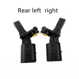 2 Pcs Car Wheel Speed ABS Sensor Rear Left Right for Polo 9N 6R 6C Passat Tiguan A1 A2 A3 TT Fabia WHT 003 862 WHT003863