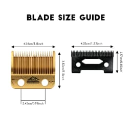 BRDCLIP Blade Original Replaceable Cutter Head for 2020C Madeshow M10 M5 Hair Clipper Titanium Plated Ceramics Blade