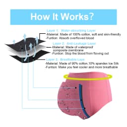 Menstrual Period Panties Women Sexy Pants Leak Proof Incontinence Underwear Period Proof Briefs High Waist Female Dropshipping