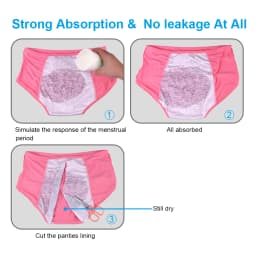 Menstrual Period Panties Women Sexy Pants Leak Proof Incontinence Underwear Period Proof Briefs High Waist Female Dropshipping