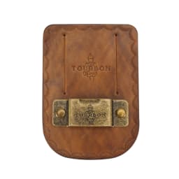 Tourbon Genuine Leather Tape Measure Holder Tool Tapes Holster Metal Clip on Belt