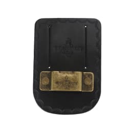 Tourbon Genuine Leather Tape Measure Holder Tool Tapes Holster Metal Clip on Belt