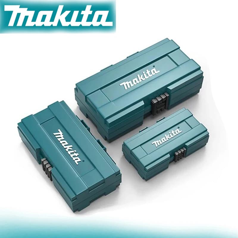 Makita Injection Molding Parts Storage Box Hardware Tools Household Screw Electronic Component Drill Bit Anti-Fall Tool Box
