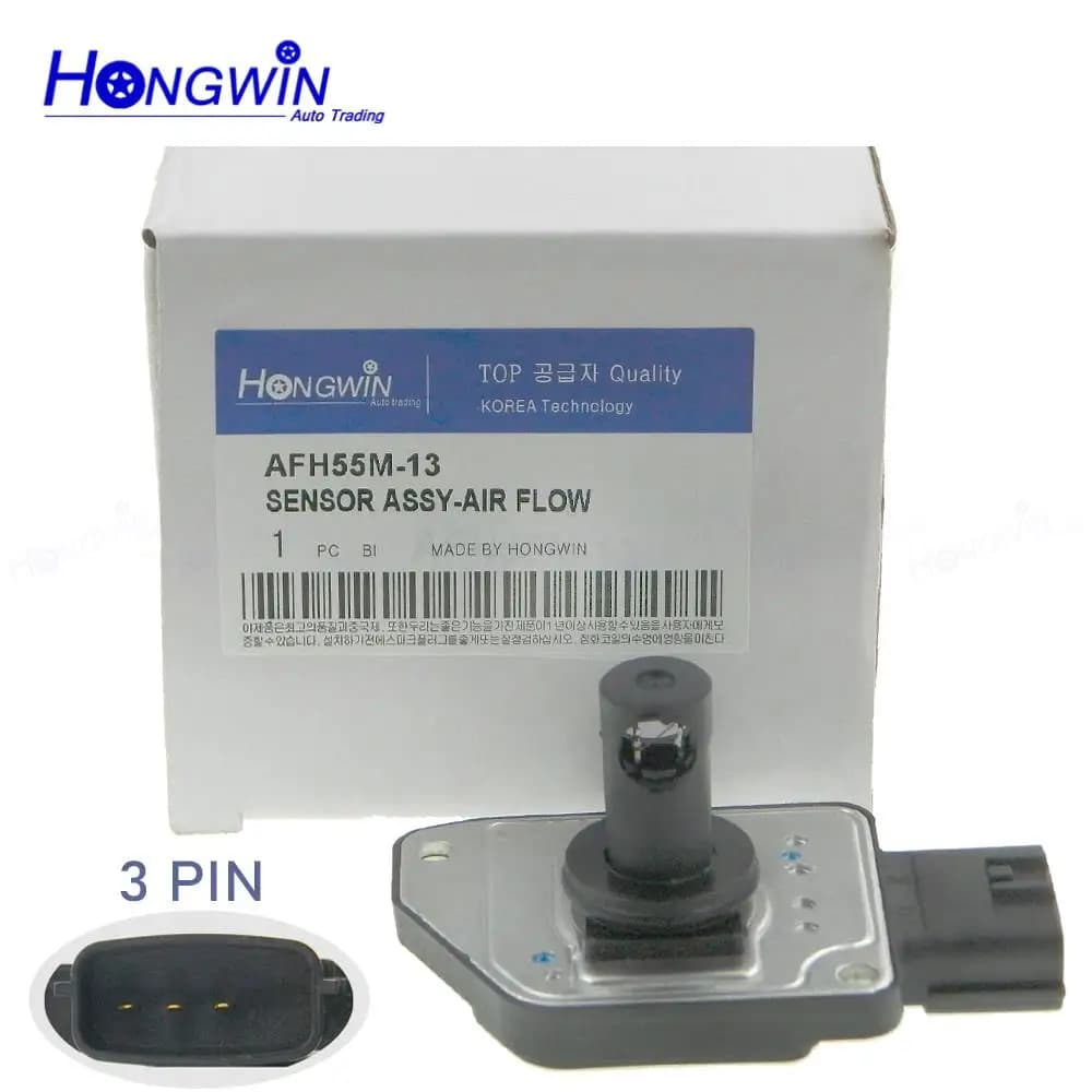 AFH55M-13 Mass Air Flow Sensor MAF Meter For 99-05 Suzuki Grand Vitara 2.5L Fits Chevrolet Tracker Geo Esteem Aerio AFH55M13
