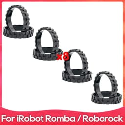 TIRES Wheels For IRobot Roomba Series 500 600 700 800 900 / Roborock S5 Max S6 MaxV S6 Pure E5 Robot Vacuum Cleaner Spare Parts