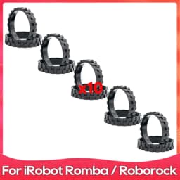 TIRES Wheels For IRobot Roomba Series 500 600 700 800 900 / Roborock S5 Max S6 MaxV S6 Pure E5 Robot Vacuum Cleaner Spare Parts