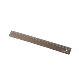 20CM Aluminum Ruler - Straight Metal Measuring Tool for School Kids, Kawaii Stationery Gift Set & Office Accessories