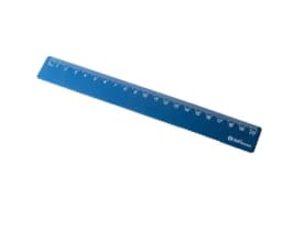 20CM Aluminum Ruler - Straight Metal Measuring Tool for School Kids, Kawaii Stationery Gift Set & Office Accessories