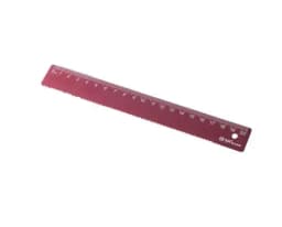 20CM Aluminum Ruler - Straight Metal Measuring Tool for School Kids, Kawaii Stationery Gift Set & Office Accessories