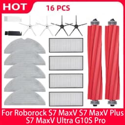Roborock S7 MaxV S7 MaxV Plus S7 MaxV Ultra G10S Main Side Brush Hepa Filter Mop Spare Parts Robot Vacuum Cleaner Accessories