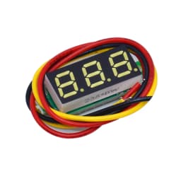 0.36 Inch 0.36" Digital Voltmeter Red Green Blue DC 0V-100V Three Lines 3 digit Voltage Panel Meter Display led Color