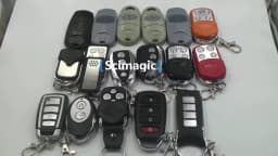 SMG-001 433 MHz Gate Remote Control Cloning Garage Door Opener 433.92MHz Rmeote Control Duplicator EV1527 Keychain