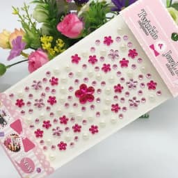 Glitter Face Stickers for Children Rhinestones for Eyes Face Diamonds Bright Stickers Festival Makeup Jewels Stickers ZS006